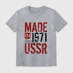Мужская футболка хлопок Made in USSR 1971