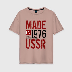 Женская футболка хлопок Oversize Made in USSR 1976