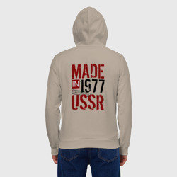 Мужская толстовка на молнии хлопок Made in USSR 1977 - фото 2