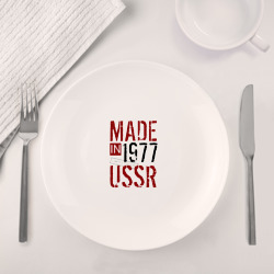 Набор: тарелка + кружка Made in USSR 1977 - фото 2