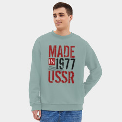 Мужской свитшот oversize без начеса хлопок Made in USSR 1977 - фото 2