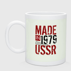 Кружка керамическая Made in USSR 1979