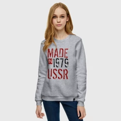 Женский свитшот хлопок Made in USSR 1979 - фото 2