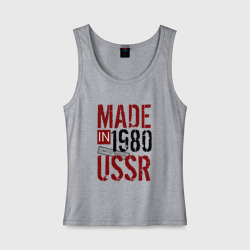 Женская майка хлопок Made in USSR 1980