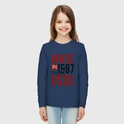 Детский лонгслив хлопок Made in USSR 1987 - фото 2