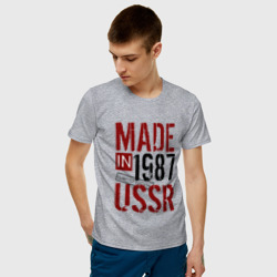 Мужская футболка хлопок Made in USSR 1987 - фото 2