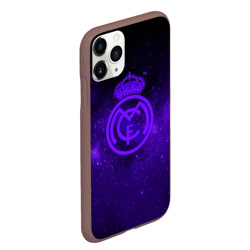 Чехол для iPhone 11 Pro Max матовый FC Real madridspace style - фото 2