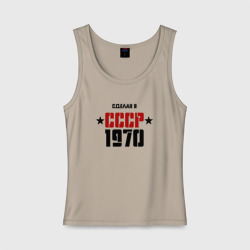 Женская майка хлопок Сделан в СССР 1970