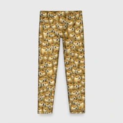 Детские леггинсы 3D Собачки Doge