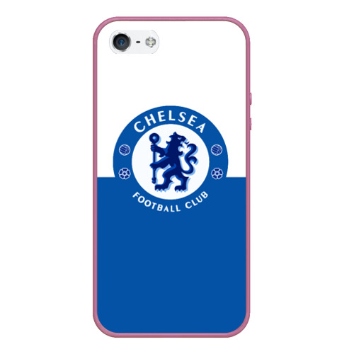 Чехол для iPhone 5/5S матовый Chelsea, цвет розовый