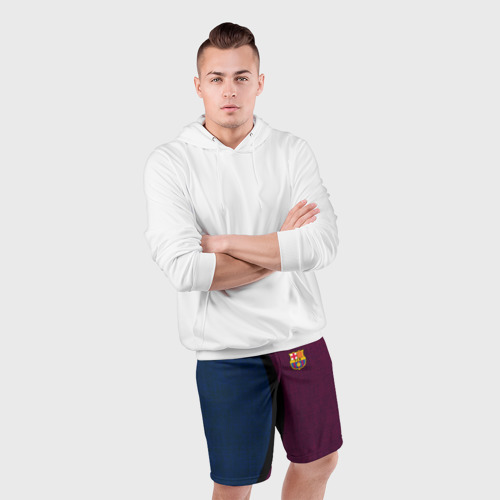Мужские шорты спортивные с принтом FC Barcelona 2018 Original, фото #4