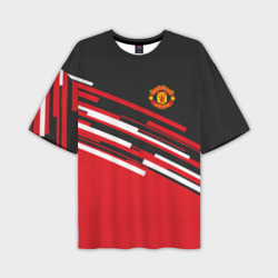 Мужская футболка oversize 3D Манчестер Юнайтед FCMU Manchester united