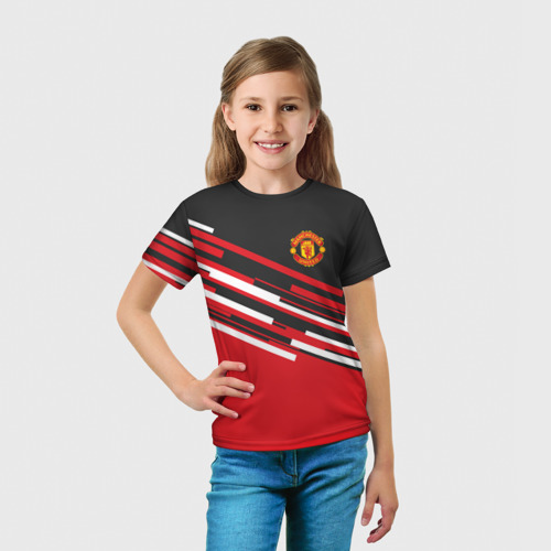 Детская футболка 3D Манчестер Юнайтед FCMU Manchester united - фото 5