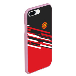 Чехол для iPhone 7Plus/8 Plus матовый Манчестер Юнайтед FCMU Manchester united - фото 2