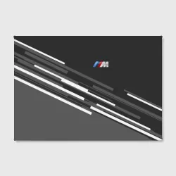 Холст прямоугольный BMW carbon БМВ карбон - фото 2