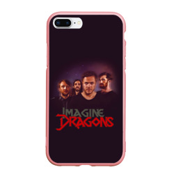 Чехол для iPhone 7Plus/8 Plus матовый Группа Imagine Dragons