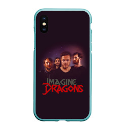 Чехол для iPhone XS Max матовый Группа Imagine Dragons