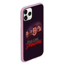 Чехол для iPhone 11 Pro Max матовый Группа Imagine Dragons - фото 2