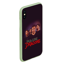 Чехол для iPhone XS Max матовый Группа Imagine Dragons - фото 2