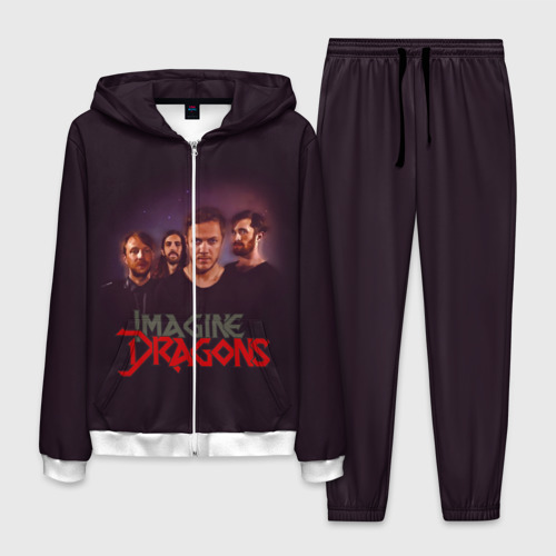 Мужской костюм 3D Группа Imagine Dragons, цвет белый