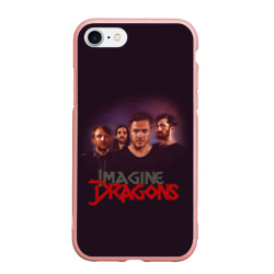 Чехол для iPhone 7/8 матовый Группа Imagine Dragons
