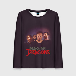 Женский лонгслив 3D Группа Imagine Dragons