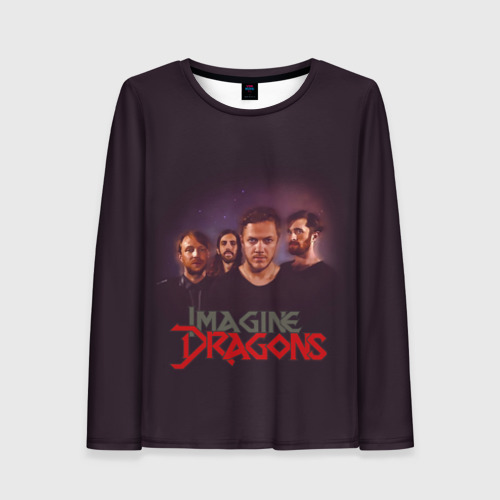 Женский лонгслив 3D Группа Imagine Dragons, цвет 3D печать