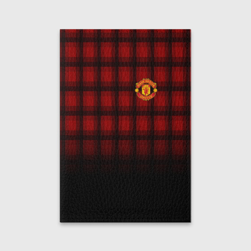 Обложка для паспорта матовая кожа Manchester United 2018 