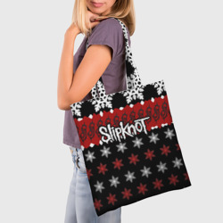 Шоппер 3D Праздничный Slipknot - фото 2