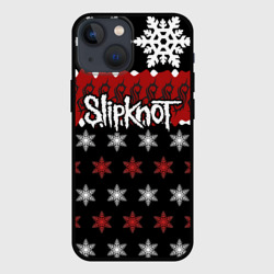 Чехол для iPhone 13 mini Праздничный Slipknot