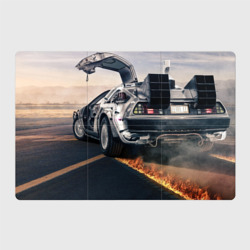 Магнитный плакат 3Х2 DeLorean auto