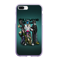 Чехол для iPhone 7Plus/8 Plus матовый Группа Hollywood Undead