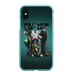 Чехол для iPhone XS Max матовый Группа Hollywood Undead