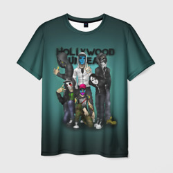 Мужская футболка 3D Группа Hollywood Undead