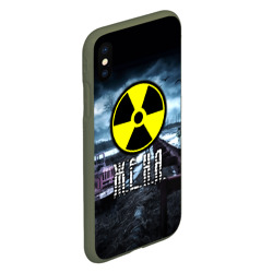 Чехол для iPhone XS Max матовый S.T.A.L.K.E.R. - Ж.Е.Н.Я - фото 2