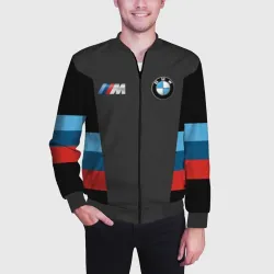 Мужской бомбер 3D BMW 2018 Sport - фото 2