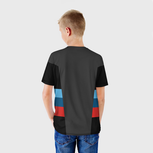 Детская футболка 3D BMW 2018 Sport, цвет 3D печать - фото 4