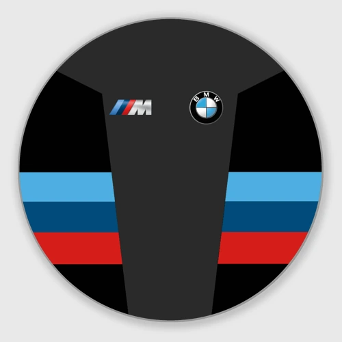 Круглый коврик для мышки BMW 2018 Sport