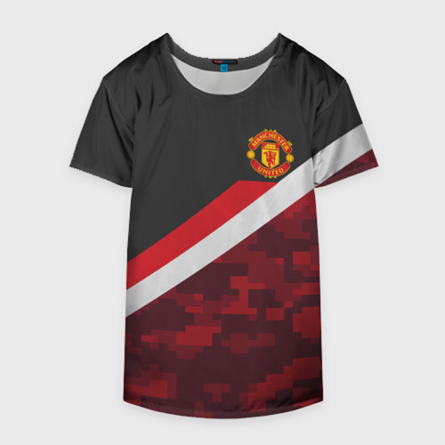 Накидка на куртку 3D Manchester United Sport Camo, цвет 3D печать - фото 4