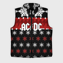 Мужской жилет утепленный 3D Праздничный AC/DC