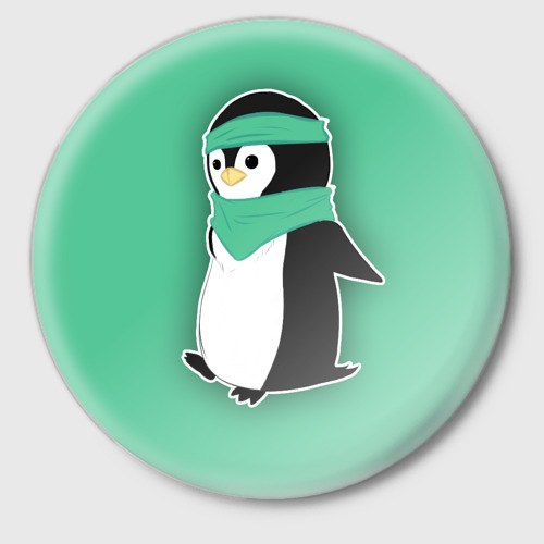 Значок Penguin green