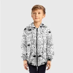 Детская ветровка 3D Совушки pattern - фото 2