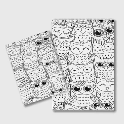 Блокнот Совушки pattern - фото 2