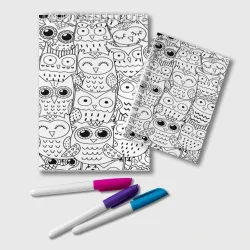 Блокнот Совушки pattern