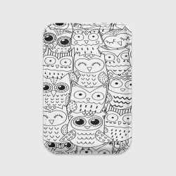 Картхолдер Magsafe магнитный Совушки pattern