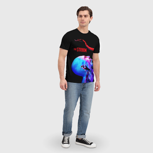 Мужская футболка 3D The Strain 3, цвет 3D печать - фото 5