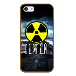 Чехол для iPhone 5/5S матовый S.T.A.L.K.E.R. - С.Е.Р.Г.Е.Й