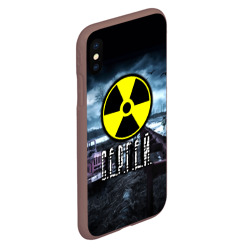 Чехол для iPhone XS Max матовый S.T.A.L.K.E.R. - С.Е.Р.Г.Е.Й - фото 2