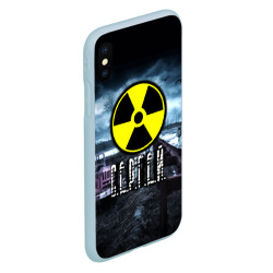 Чехол для iPhone XS Max матовый S.T.A.L.K.E.R. - С.Е.Р.Г.Е.Й - фото 2