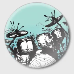 Значок Drums